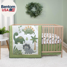 3 Piece Baby Crib Bedding Set for Boys - Newborn, Infant  Toddler Nursery Bed S