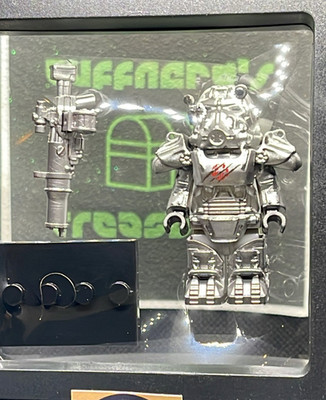 NEW! TT Customs FALLOUT T-60 POWER ARMOR SILVER VARIANT MiniFigure SEALED!