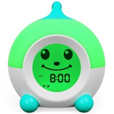 Ok to Wake Kids Alarm Clock, Toddler Sleep Training Clock with Touch Night Li...