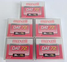 5 Stück DDS-5-Datensicherungskassetten Maxel...