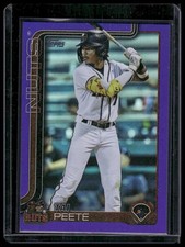 2025 Topps Pro Debut #PD-2 Tai Peete Purple Foil #/299