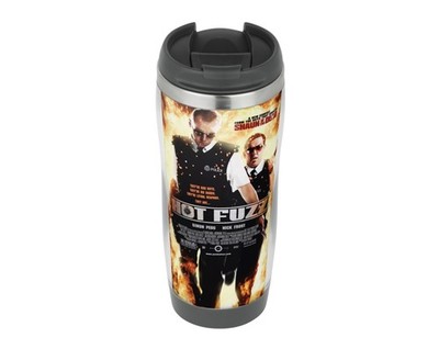 Hot Fuzz 2007 Classic - Travel Mug Thermo Edelstahl Kaffeetasse