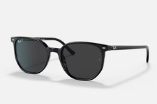 Ray Ban RB2197 901/48 52 Elliot Black Gray Polarized 2197 Sunglasses Rayban