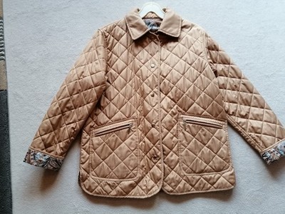 Steppjacke - Wendejacke -- leicht - - Gr. 40 - - goldbraun - - sehr gut erhalten