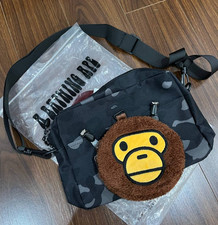 BAPE ABC Camo Shoulder Crossbody Bag NWT Includes Baby Milo Keyring 2026