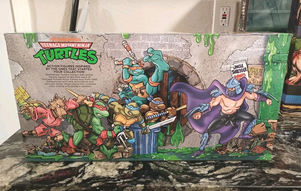 TMNT Clásico Remasterizado Paquete de 6 Tortugas Ninja Adolescentes Mutantes Objetivo Exclusivo Foto 2 de 2