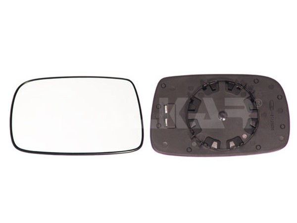 Spiegelglas AußEnspiegel Alkar 6431268 FüR Toyota Yaris Beheizbar Konvex SCP10_-image