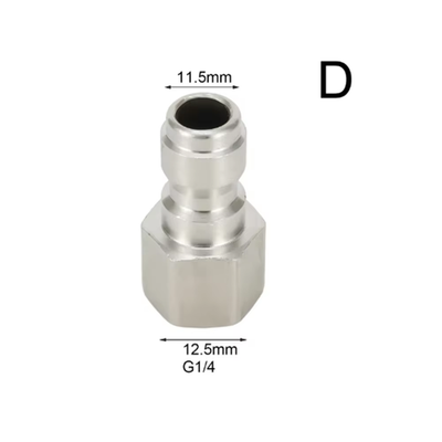 #ad Pressure Washer Connector Coupling Quick Release Adapter 1 4quot; Male Fitting Conne $11.99