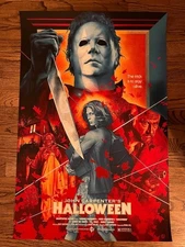 Halloween Michael Myers Martin Ansin Print Poster Mondo x/300