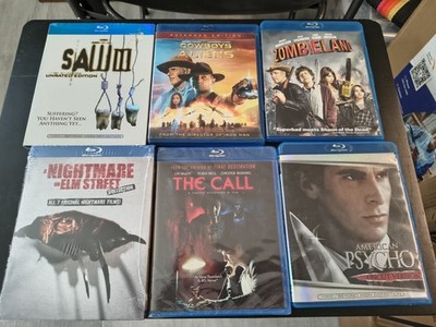 Horror Blu-ray Lot (6) - Nightmare on Elm St & The Call are SEALED