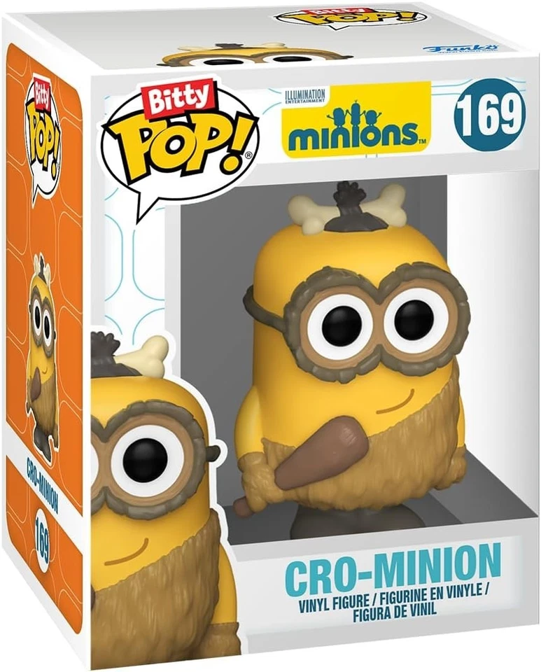 Figurine Minion Cro-Minion #169 - Minions Funko Bitty Pop! 3cm - Photo 1/4