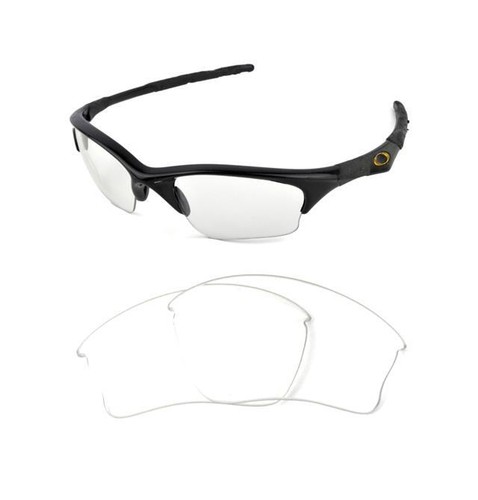 NEW TRANSPARENT CUSTOM CLEAR XLJ LENS FOR OAKLEY HALF JACKET SUNGLASSES  7426821254317 | eBay