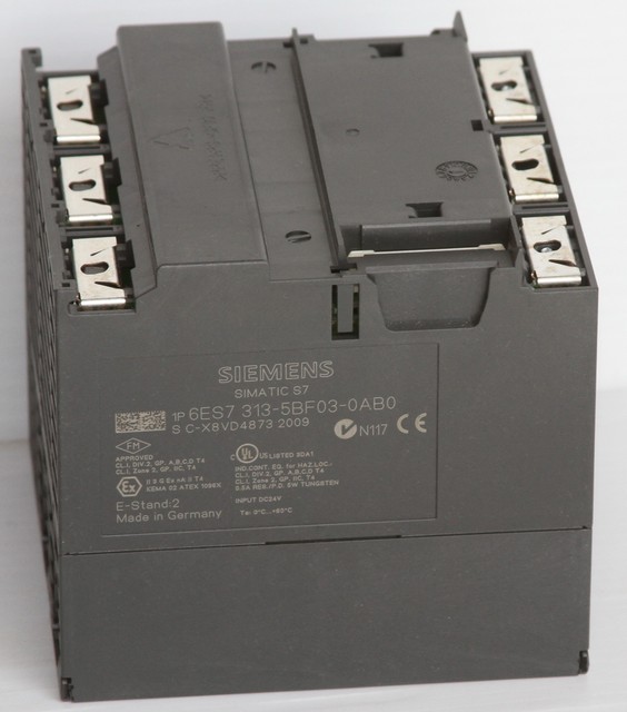 Siemens 6es7 313-5bf03-0ab0 Simatic Controller 64kb Memory - for sale