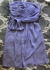 Calvin Klein Women’s Wisteria Lilac Strapless Mini Cocktail Party Dress Size 4