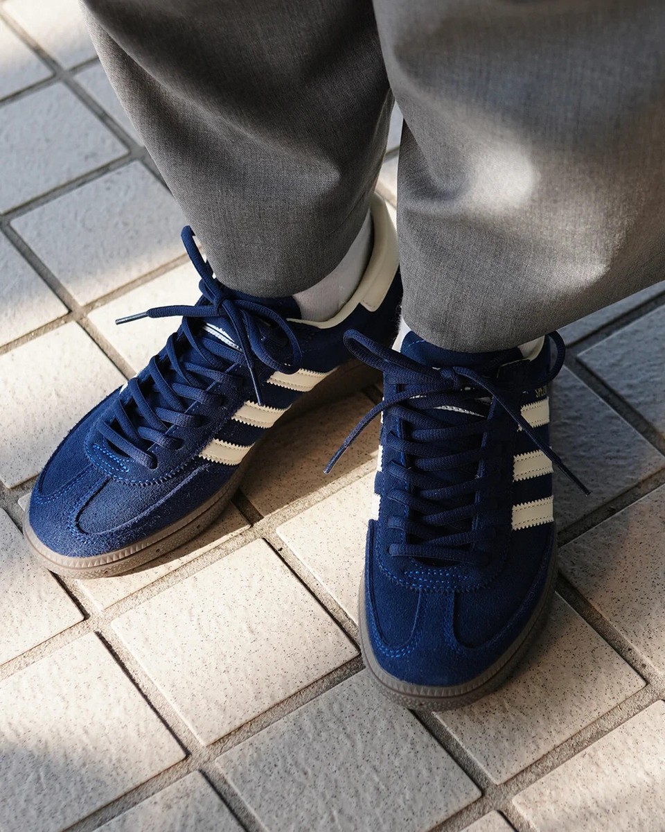 adidas Handball Spezial W Navy Blue White Trainers Size UK 3 4 5 6