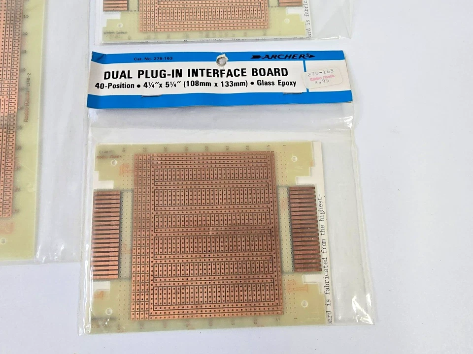Radio Shack Plug In Interface Breadboards Experimental Circuit Boards  - Image 4 of 4