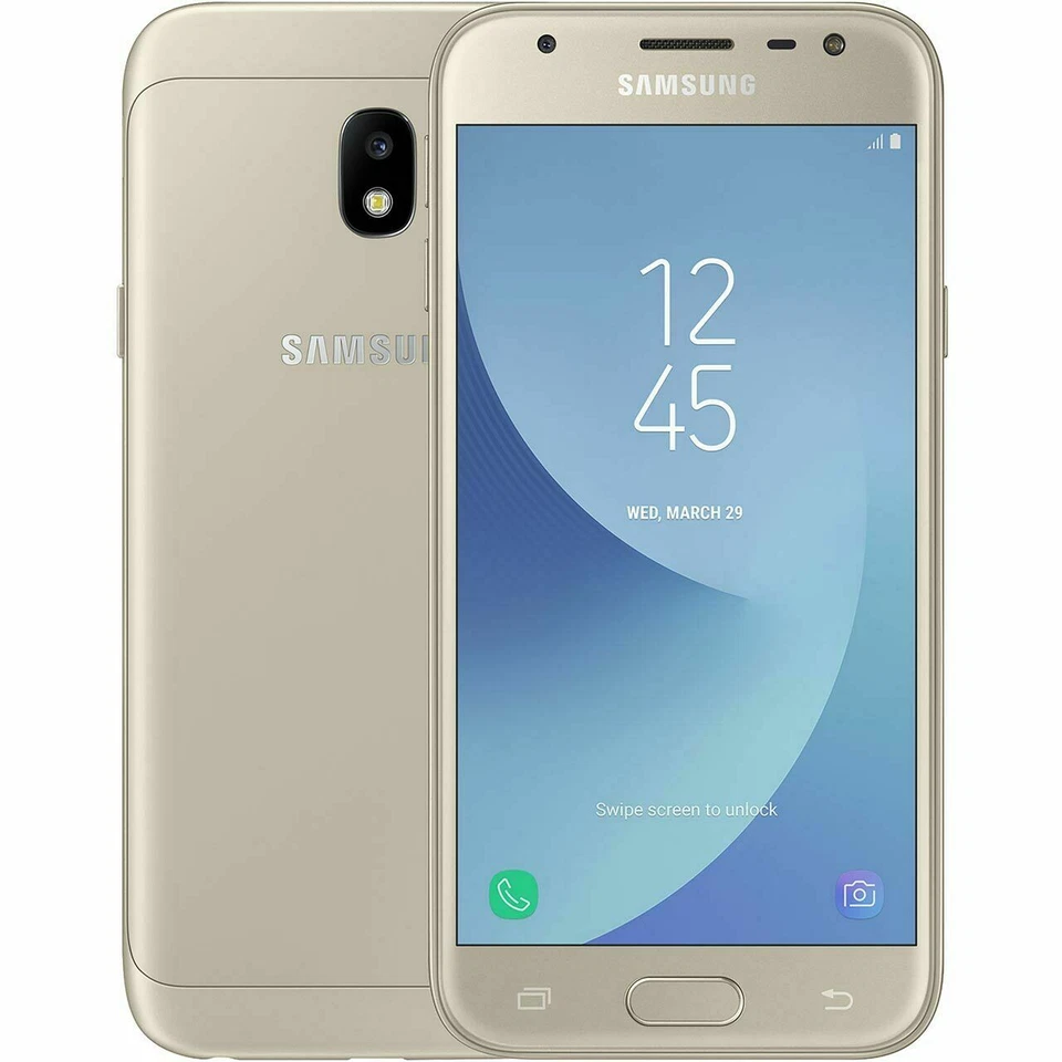 Samsung Galaxy J3 (2017) Duos J330F/DS Dual SIM Unlocked Smartphone-- New Sealed - Image 4 of 4