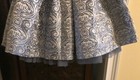 Girls Chasing Fireflies Blue Paisley shimmer party dress a few layers on bottom  — photo 5