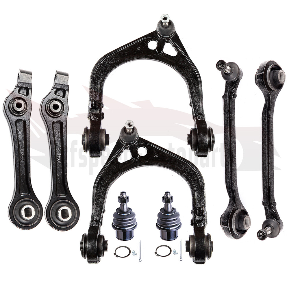 8PCS Front Upper Lower Control with Arm Ball Joint For 2006-2010 Dodge Charge