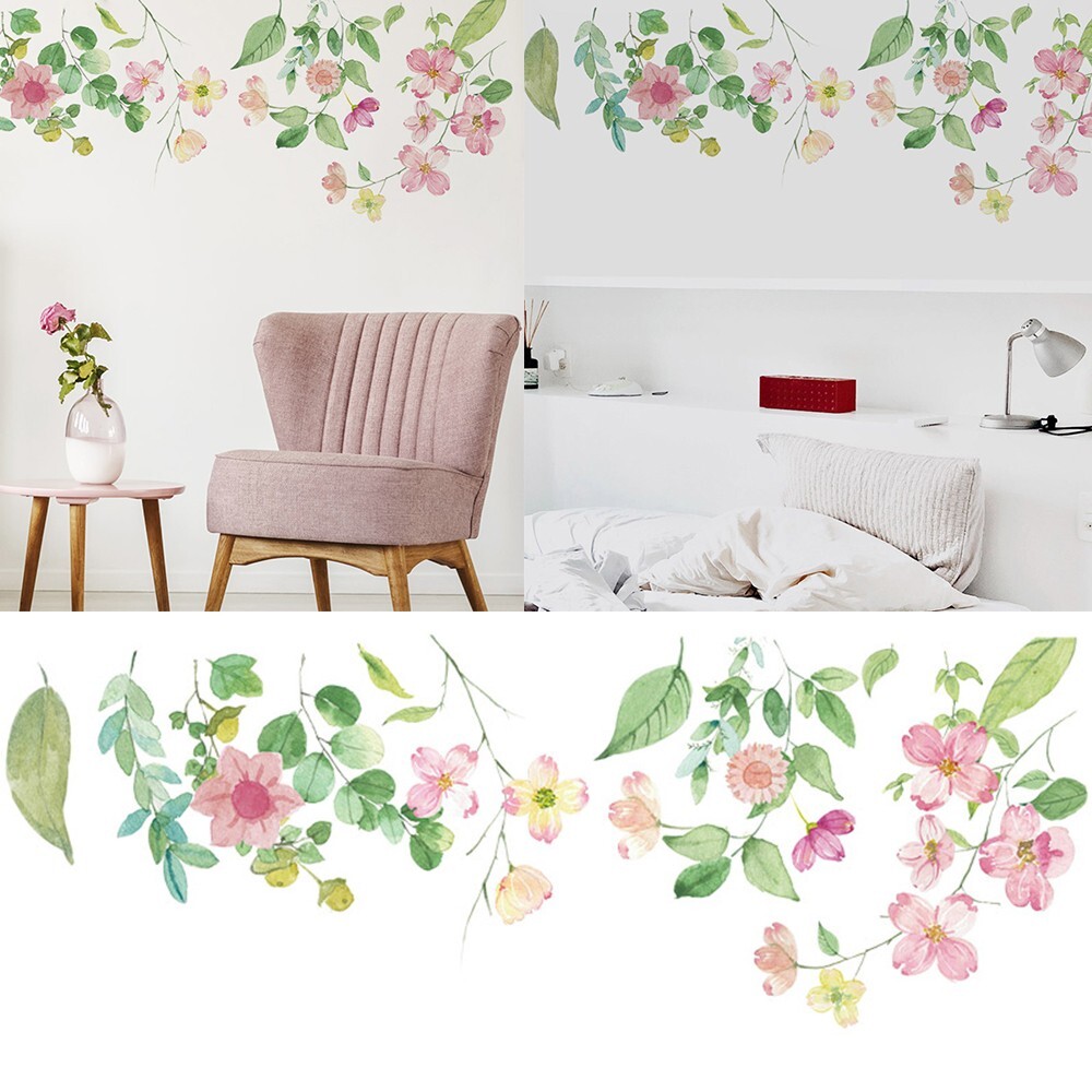 Adesivi Murali Soffione - 2 Pezzi Per Camera Da Letto E Soggiorno - Foto 13