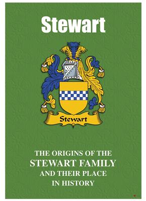Stewart English Surname History Booklet with Historical Facts of the Name