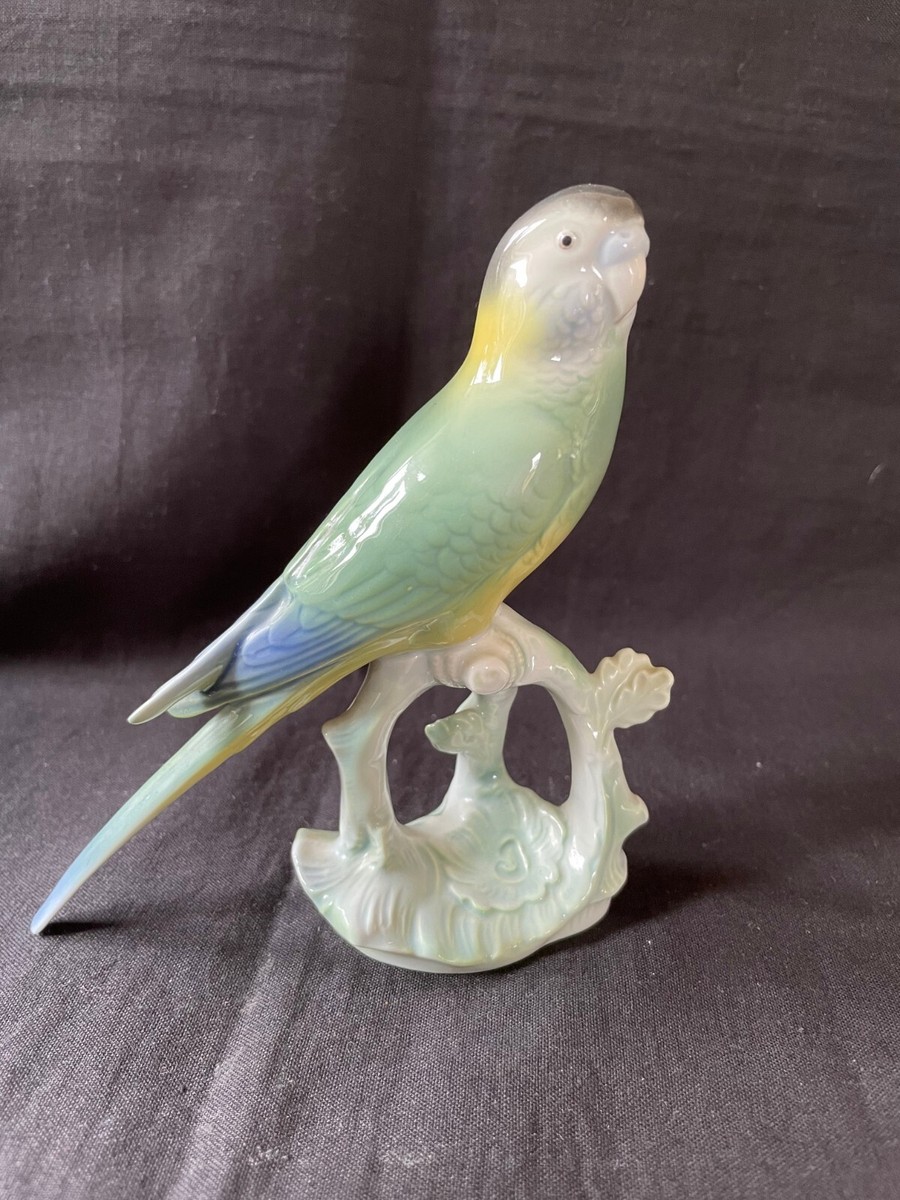 Antique German porcelain bird mark + number bottom | eBay