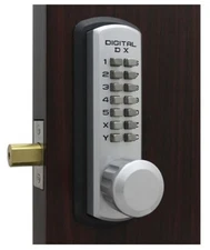 Lockey 3210 Keyless Mechanical Digital Deadbolt Door Lock Code