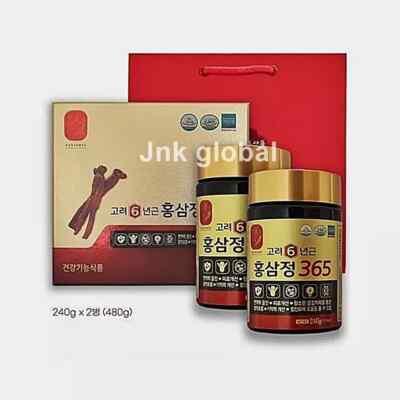 2EA X 0,52lb Korean 6 Years Red Ginseng Extract 365 + Track