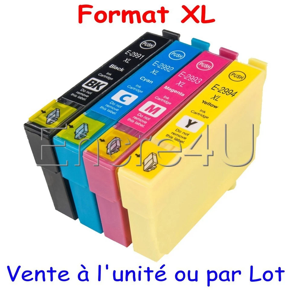 Encres compatibles Epson nonOEM : XP 235 245 247 332 335 342 345 432 435 442 445 - Photo 1/1