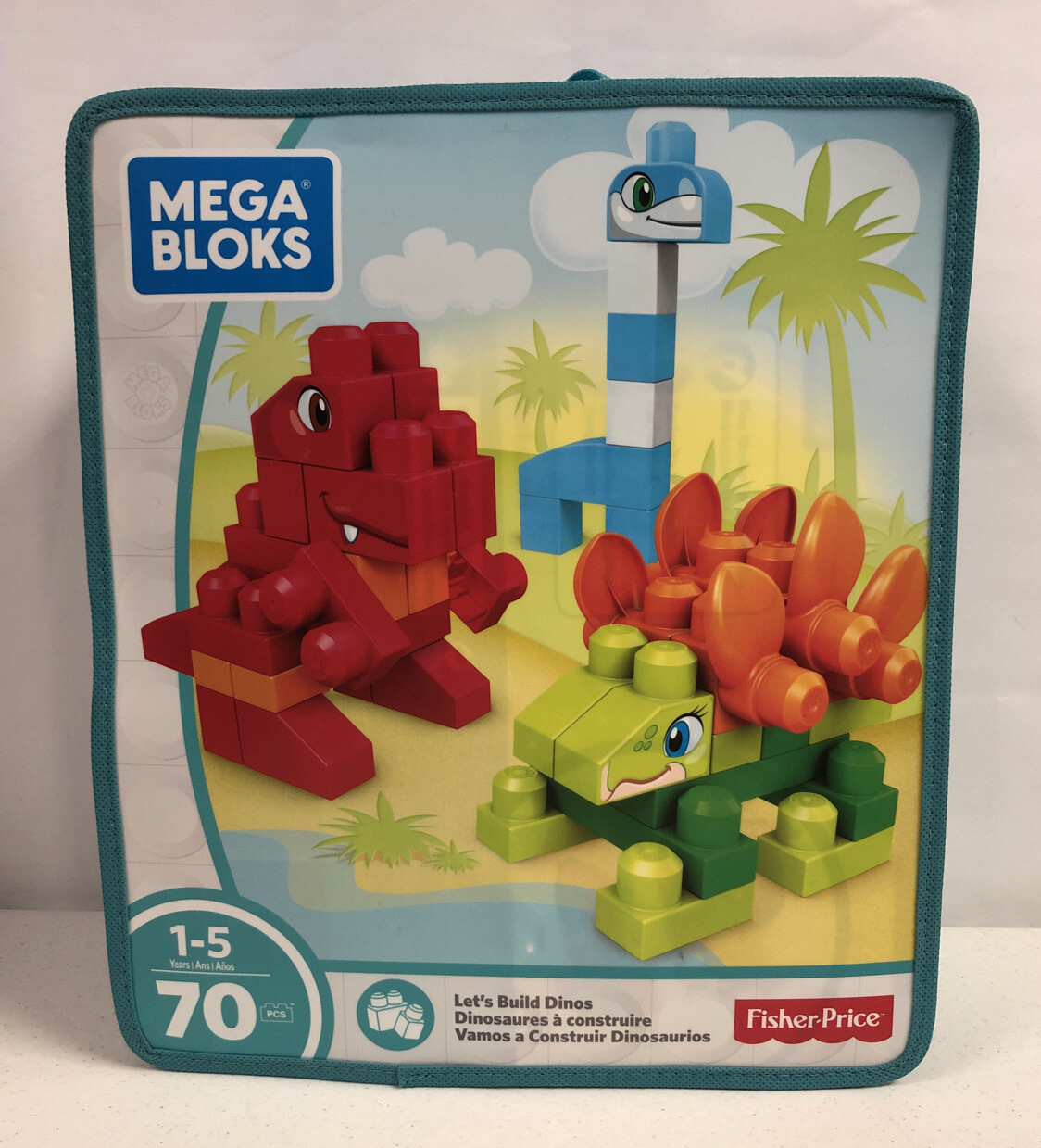 mega bloks let's build dinos