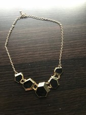 Women necklace gold color 
