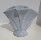 Vintage Niloak Wing Victory Pottery Blue Vase