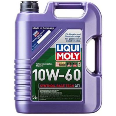 Anti-Reibungs-Motoröl Synthoil Race Tech GT1 10W-60 5L Liqui Moly