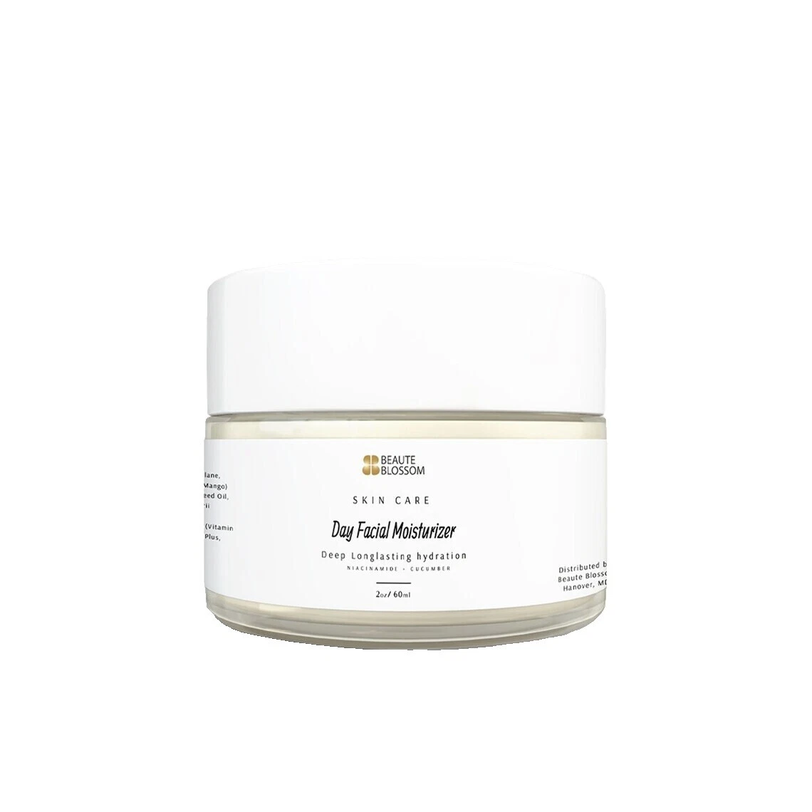 Cremas hidratantes para el cuidado de la piel en flor