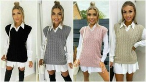 ladies tank top jumper uk