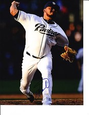 SAN DIEGO PADRES JOAQUIN BENOIT SIGNED 8X10