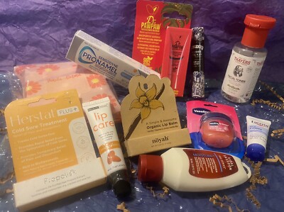  Beauty Bundle Lot Makeup Wipes Toner Eucerin Lip Cheek Tint PooPotpuri &More 