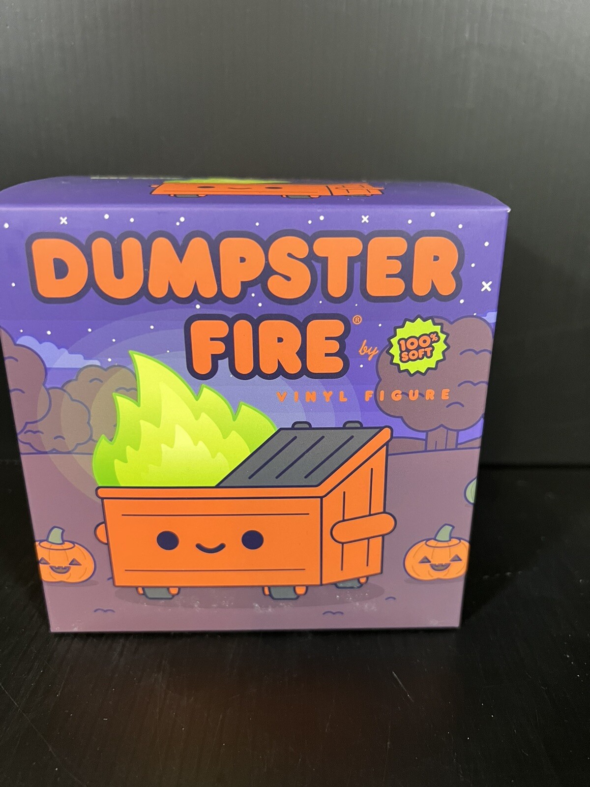 Lil' Dumpster Fire Vinyl Figure by 100% Soft Original New Mint On-Hand ...