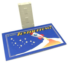 Micro Machines Playset Accessory Gray Ramp City Connector Part Galoob