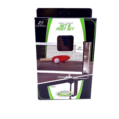 EastPoint Sports Table Tennis Net and Post Set for Ping Pong Table