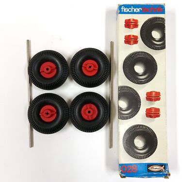 Vintage Fischertechnik 028 Parts Set   1975   W. Germany   Complete   30328
