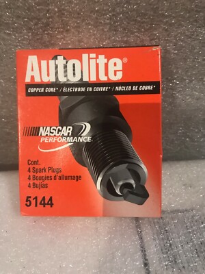 Autoliye 5144 Nascar Performance Spark Plugs 4-Pack New!