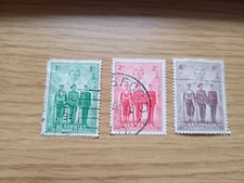 Australia KGVI 1940 Australian Imperial Forces SG196, 197, 199 Combine Postage
