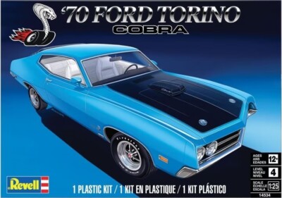 Revell 14534 Maßstab 1:25 1970 Ford Torino Cobra