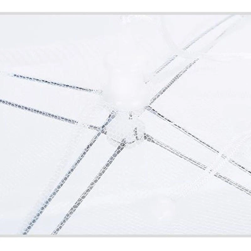 Guarda-chuva de malha dobrável pop-up grande e jumbo para tenda de comida ao ar livre 17 x 17" - Imagem 3 de 4