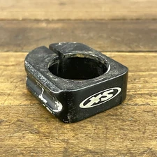 Vintage XS BMX Seatpost Clamp 30.0 29.5 Schwinn Black Collar Alloy Freestyle