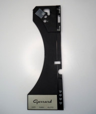 Garrard model 62 Turntable Setings Selector Plate