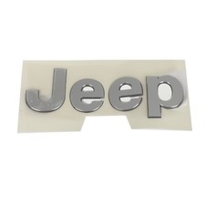 19-24 Jeep Gladiator Jt Silver Tailgate Emblem Badge Nameplate Mopar 68442674ad