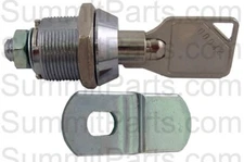 5 PK- TOP PANEL LOCK & KEY FOR WASCOMAT W74, W124, W184, 080317, 080317-5PK