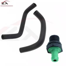 2 Pcs Blow by Hose & PCV Valve Assembly Fit for 07 08 09 10 11 12 Nissan Altima